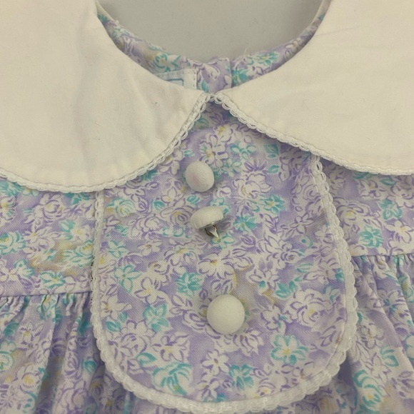 1980’s Vintage Baby Cary Dress Cotton Size 4T - Picture 3 of 11